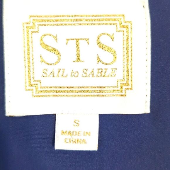 Sail to Sable Navy Tunic Size Small - Picture 6 of 7
